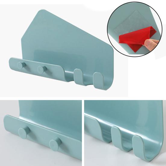 Suport pentru tabletă pentru telefon de acasă Suport pe perete cu cârlig fără urme Suport pentru suport de depozitare