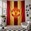 Tapisserie murale Manchester United Décoration d'intérieur Tissu à suspendre au mur pour chambre à coucher Salon Arrière-plan