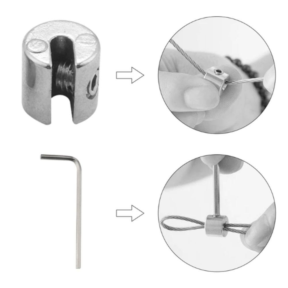 Nicht-perforierendes Design Einziehbare Wäscheleine Wandmontage Drahtstange Fenstergardine