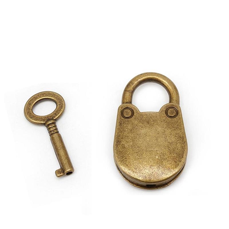 Chinese Vintage Padlock Old Style Lock Padlock With Key Suitcase Locks Hardware