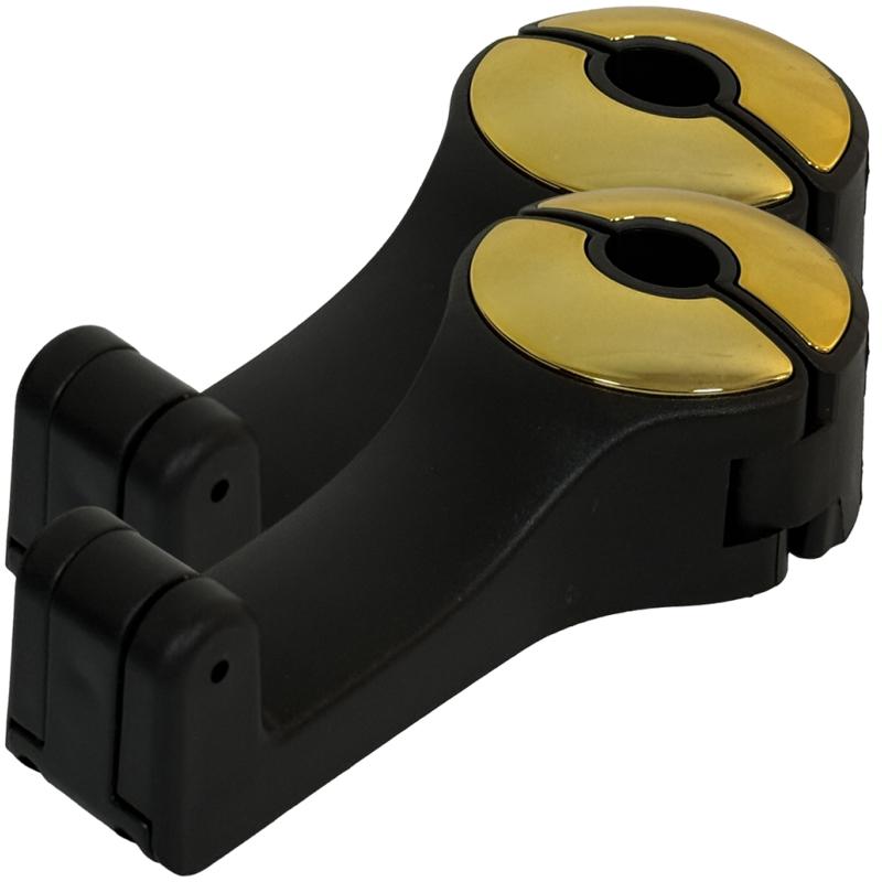 2 in 1 Car Hook Hidden Multifunctional Rear Headrest Hook Car Rear Phone Holder Lock Type Mobile Phone Holder Car Universal