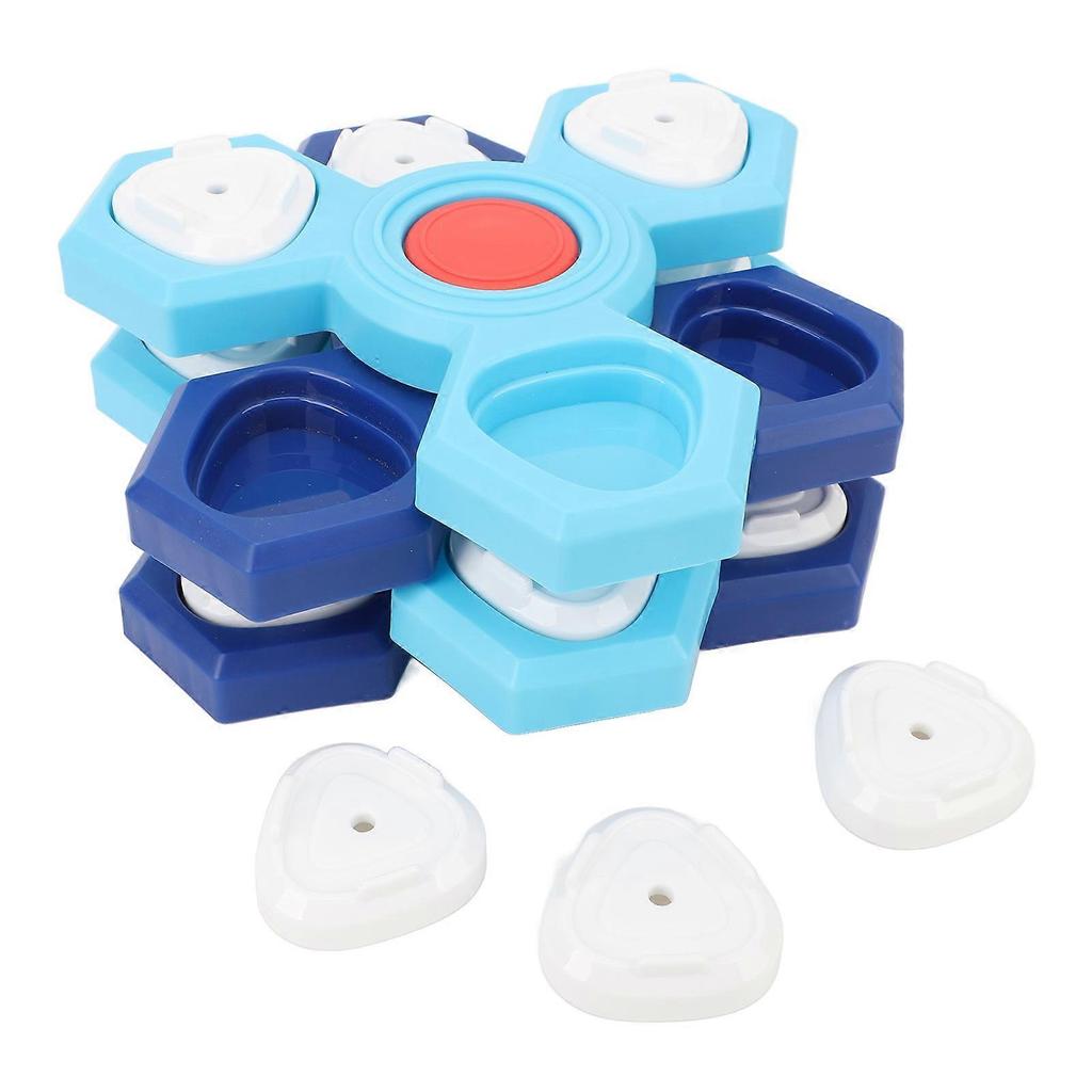 Slow Feeder Dog Bowl 4 Layers PC Anti Gulping Interactive Pet Food Bowl Toy for Pet Training
