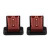 RIPPEY Anderson Plug Connector 50A 2pcs Flush Mount Bracket Panel Cover for Caravan Boat