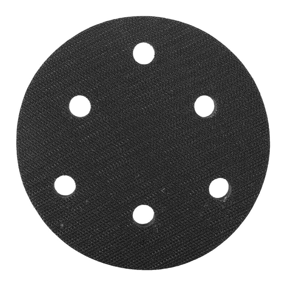 

Soft Sponge Sponge Cushion Buffer Pad 6 Holes Sanding Pad Interface Cushion For Sanding Pads
