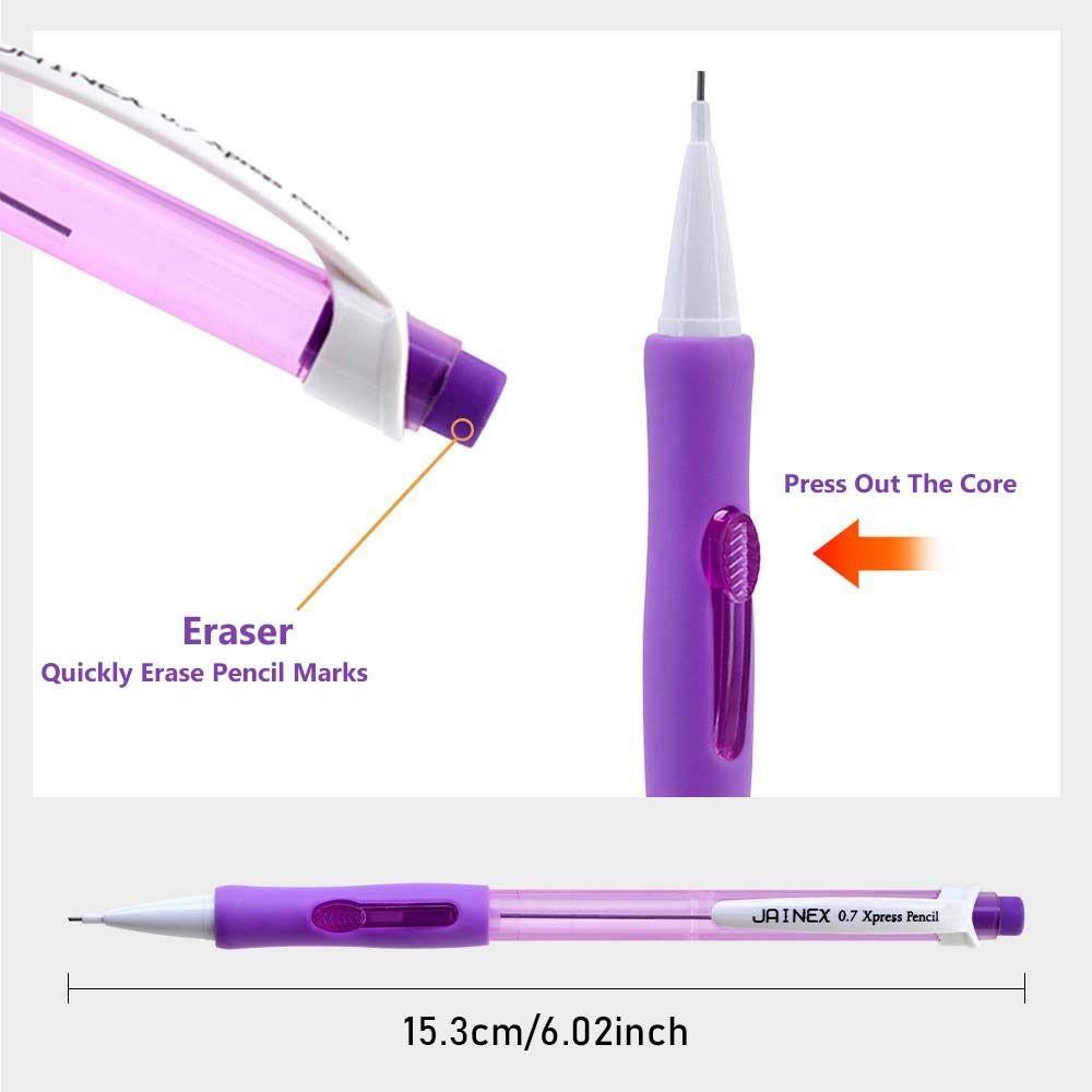 0.7mm Propelling Pencil Engineering Drawing Sketch Pencil Multi-functional 2B Pencil  Stationery