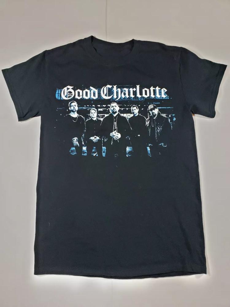 Vtg Good Charlotte Band Tour Concert Cotton Black Full Size Unisex Shirt Unisex T-Shirt XXL