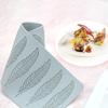 Fondant Pad Non-sticky Easy To Demould DIY Food Grade Silicone Feather/Leaf/Geometric Chocolate Mould for Cake Shop