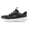Kids Mesh Leather Fashion Comfortable Trendy Simple Low Top Casual Shoes Kids Sneaker Black 303855L-BLK