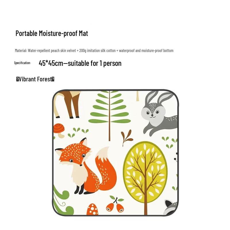 Kommot Outdoor Camping Machine Washable Mat Set