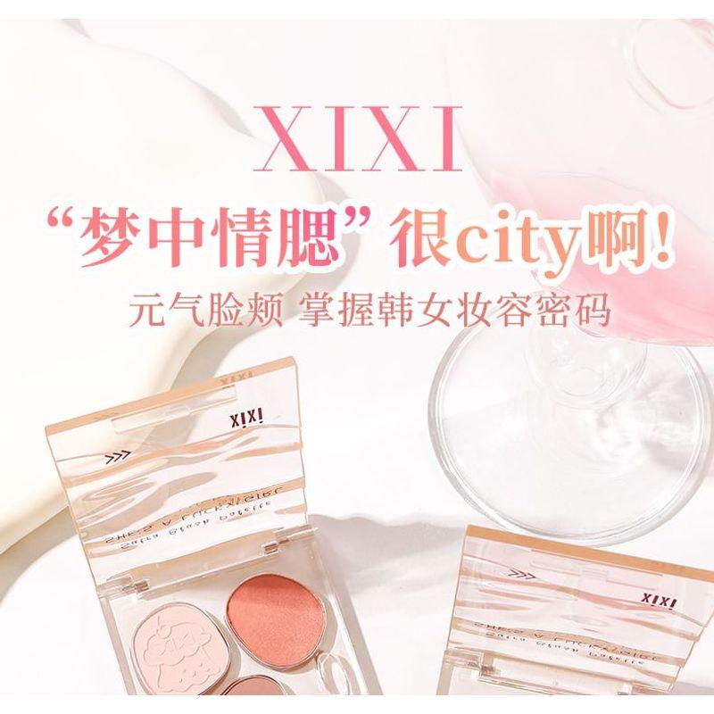 xixi - Floating Clouds Custard Four Color Blush - Pinky