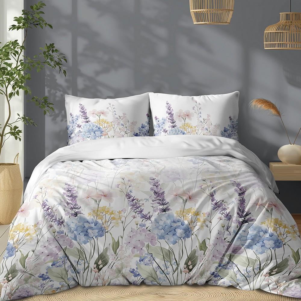 Cotton Bedding 220X200Cm Wildflowers
