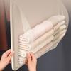 with Hanger Foldable Clothing Hanging Bag Large Capacity Net Bag  Wardrobe Organizer