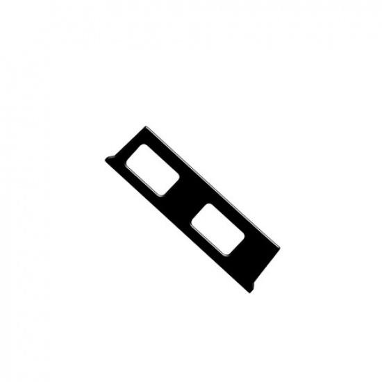 Glossy Piano Black Interior Seat Heated Button Cover Trim For Acura TL 2004-08