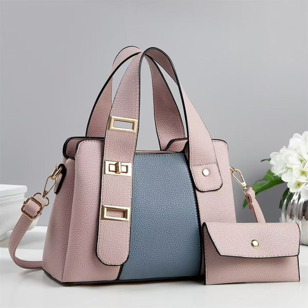 Urban Minimalist Pu Tote Bag With Multicompartment Design For Daily Use