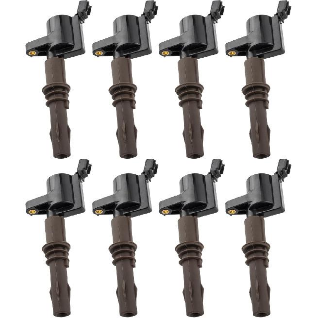 

BOXI Set of 8 Ignition Coils Fit for Ford Expedition 2009-2014 | for Ford Explorer F-150 F-250 F350 Mustang Mountaineer 2008-2010 | for Lincoln