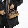 Pu Small Square Bag With Top Flap For Daily Casual Street Style Women
