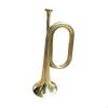 Trumpet Bugle Musical Instrument Blowing 13" Portable Cavalry Brass for School