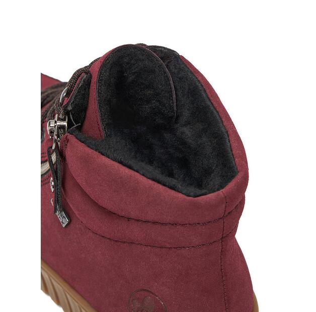Ботильоны Rieker CEO-Y6104-35 бордового цвета