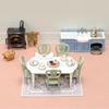 EPOCH Sylvanian Families Elegant Dining Room for Red Roof House Toy Dollhouse SE-215
