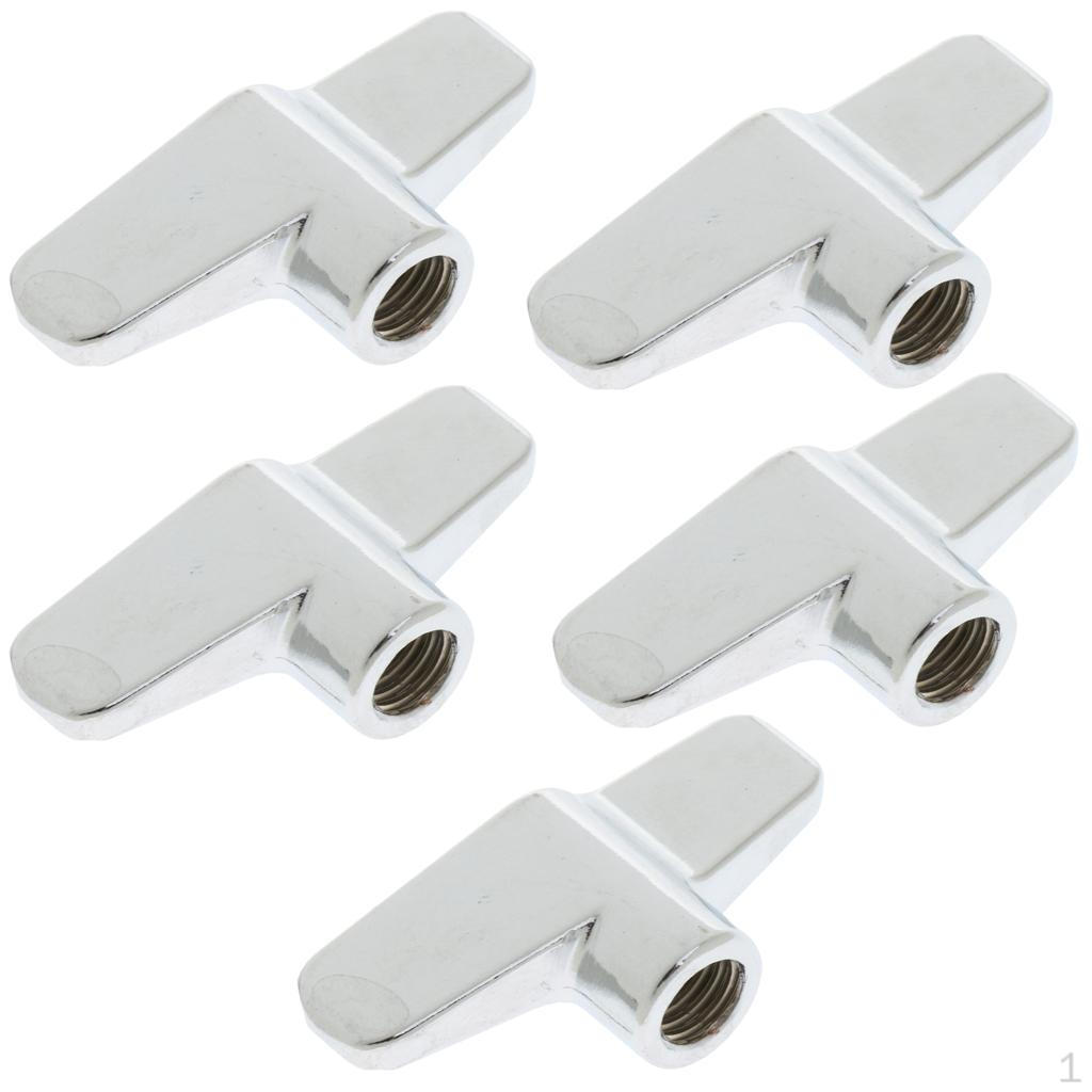 

5 Pieces Cymbal Stand Drum Percussion Parts 8mm