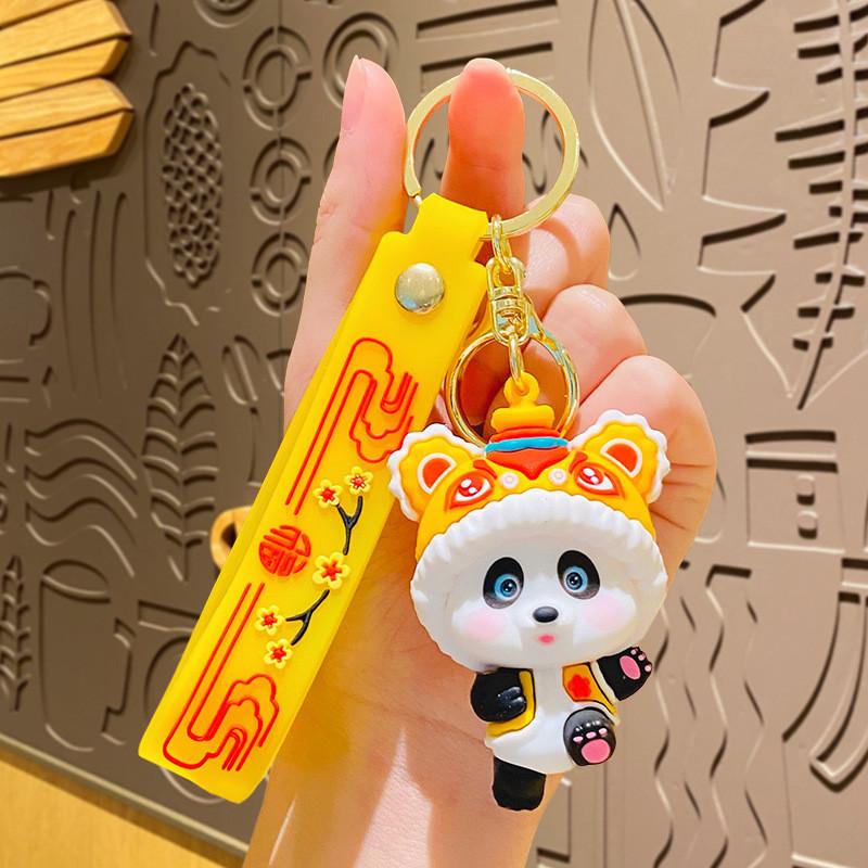 Adorable Style Chinese Panda Keychain Cute Cartoon Bag Charm Perfect Gifts For