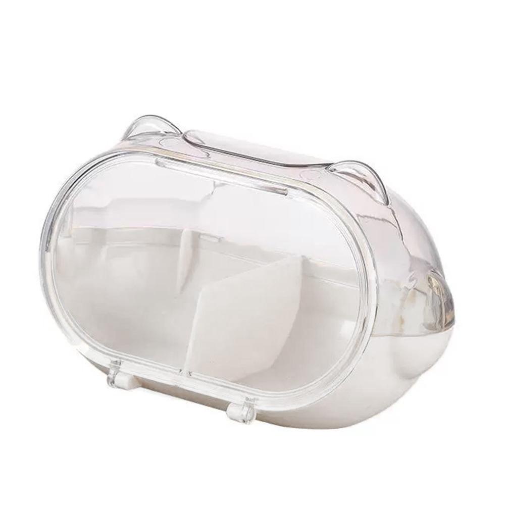 

Empty Powder Puff Storage Rack Cartoon Cosmetic Makeup Case Powder Puff Storage Case Makeup Tool белый