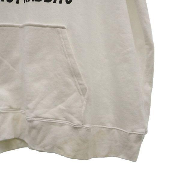 MILKBOY Print Long Sleeve Sweatshirts White System Pullover Sweatshirt Men's Used