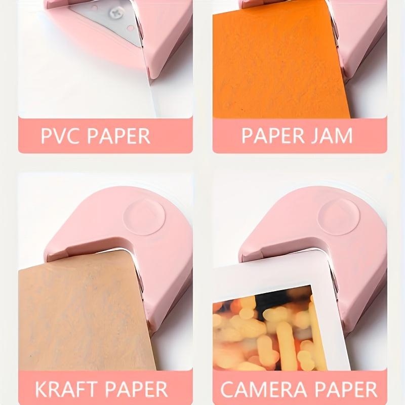 1pc Manual Paper Corner Punch R4 Corner Rounder Tool Multifunctional for Photo Cards Scrapbooking Crafts Precision Cutting And Trimming