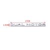ABS Dual Motor Schriftzug Heckklappe Kofferraum Logo Emblem Plakette Auto Aufkleber Decal Für Model 3 Model X Model S Y