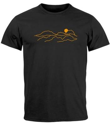 T-shirt da Uomo in Cotone con Stampa alla Moda - Design Grafico Moderno-