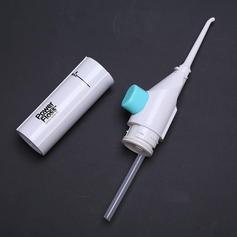 1 stk Håndtrykk Tannbleking Power Floss Dental Vannstråle Tanntråd Tannpirker Uten Batterier Dental