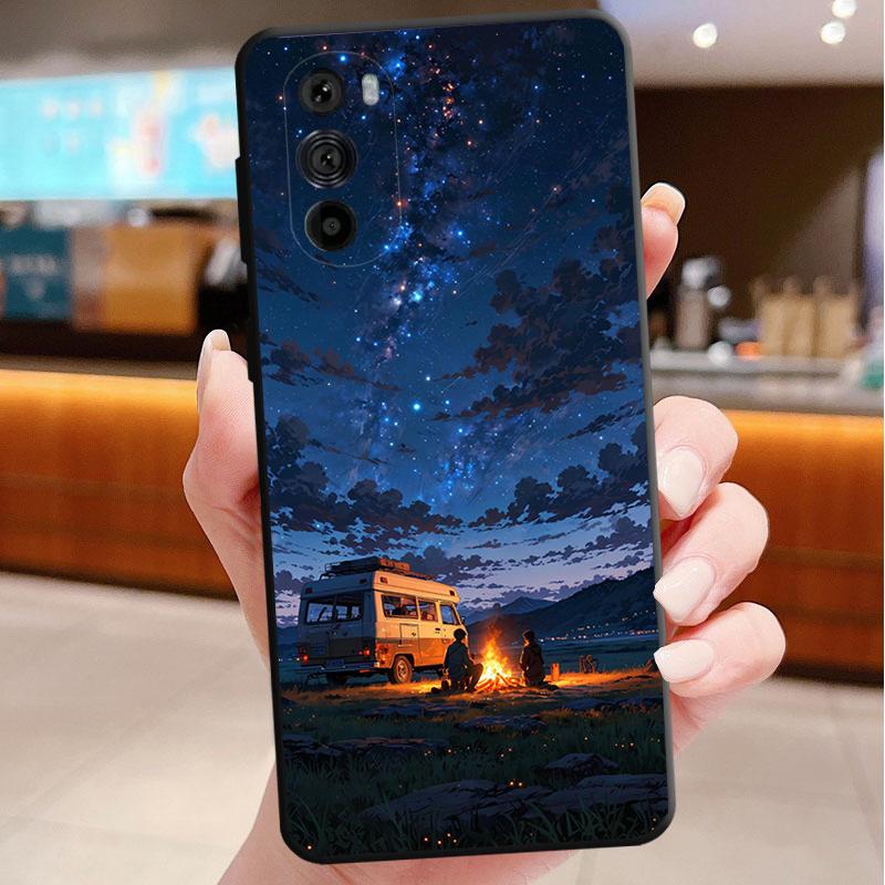 Phone Case For Motorola Edge 50 40 Pro 60 50 40 30 Ultra Neo Fusion Moto G Play G Stylus G Power G Japan Car Anime