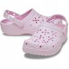 Crocs Classic Floral Cut Out Clog  210927 |M9 I Eu 42-43 I W11| Pink Milk