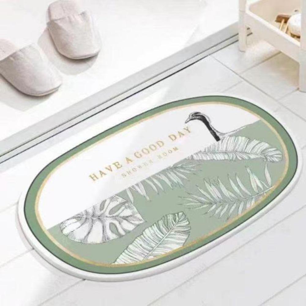 Bathroom Slip-resistant Mat Floor Mat Entry Bathroom Door Moisture-wicking Mat Home Bedroom Carpet Bathroom Slip-resistant Mat