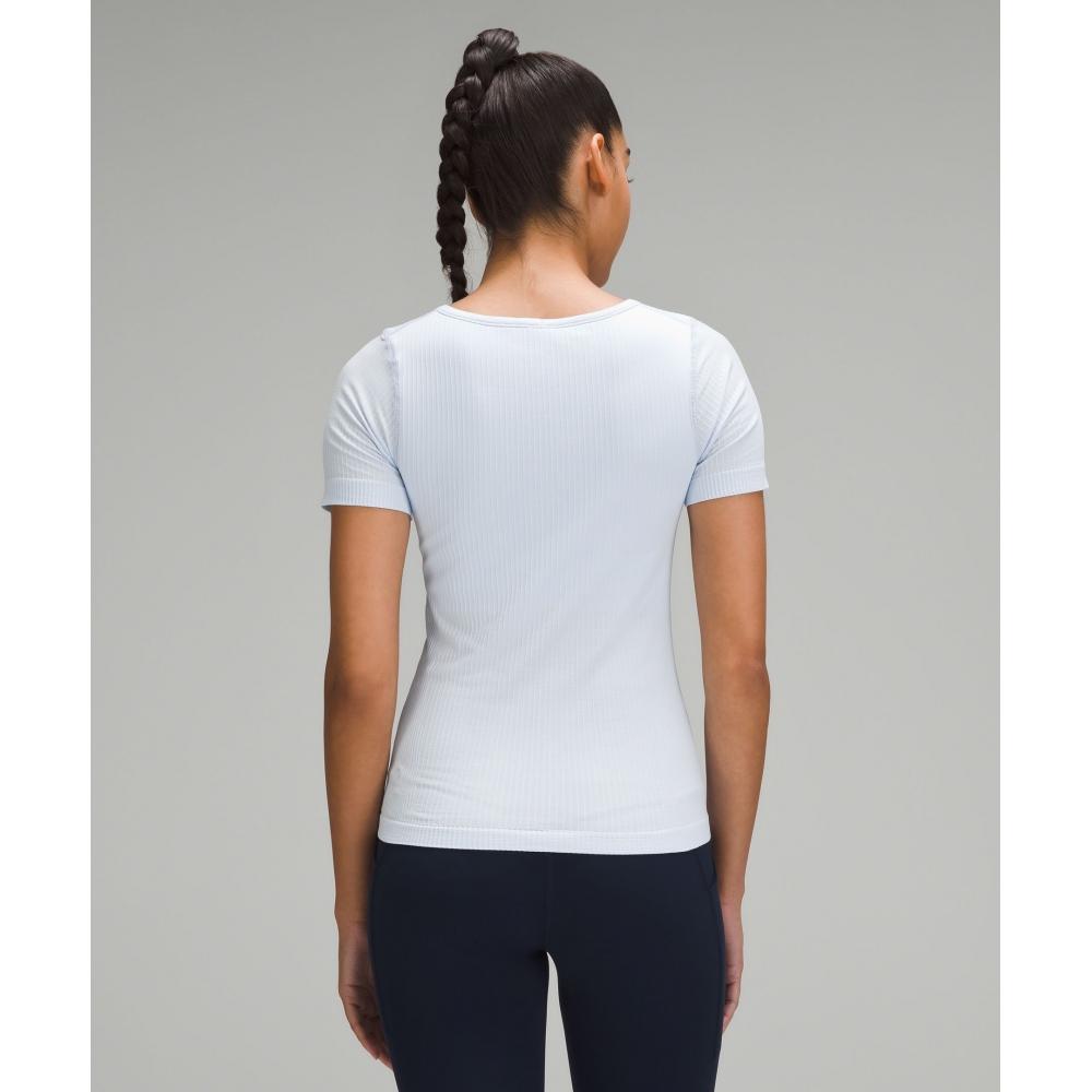 Lululemon Ebb To Street Short Sleeve Shirt Windmill