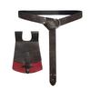 Elegant Style PU Leather Waist Pack With Removable Storage Bag Costume Accessories For Roleplay And Themed Occasion