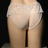 Sissy Pouch Panties Femboy Lingerie Men Sheer Girly Sexy Underwear Low Rise Mini Skirted Briefs Crossdressers Sheer Nightwear