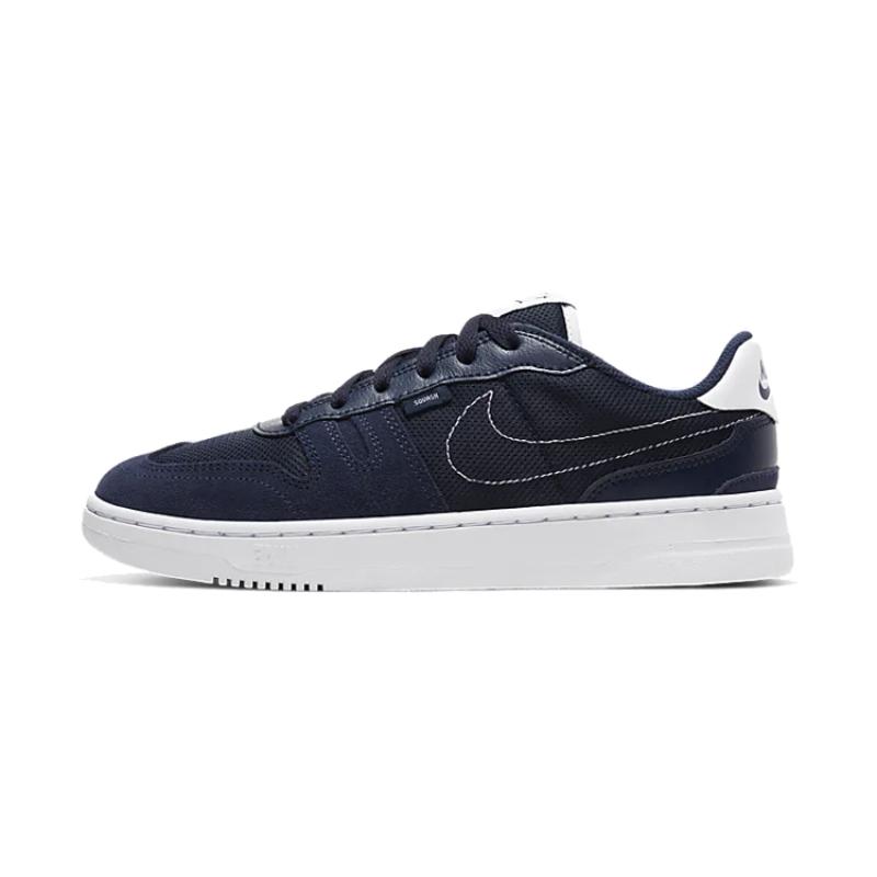 

Nike Squash Type Low Top Kids Skateboarding Shoes Dark Blue Sneakers CJ4119-400 36