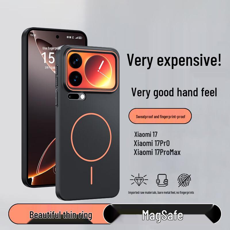 Magnetische Matte Hülle mit Hautgefühl für Xiaomi & Redmi