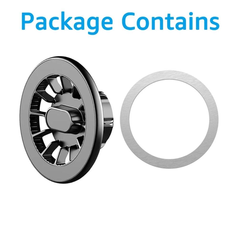 360 Adjustable 17mm Ball Head Hole Holder Magnetic Car Phone Holder  for Magsafe