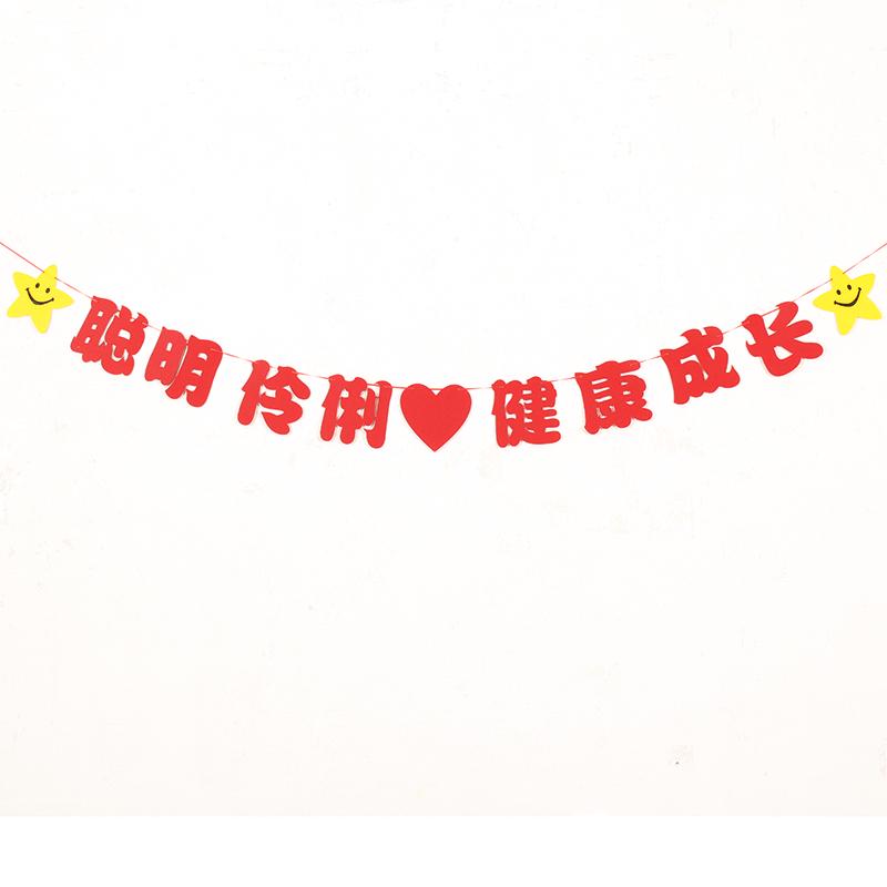Children's Birthday Banner & Decorations for 1st to 10th Birthday Parties