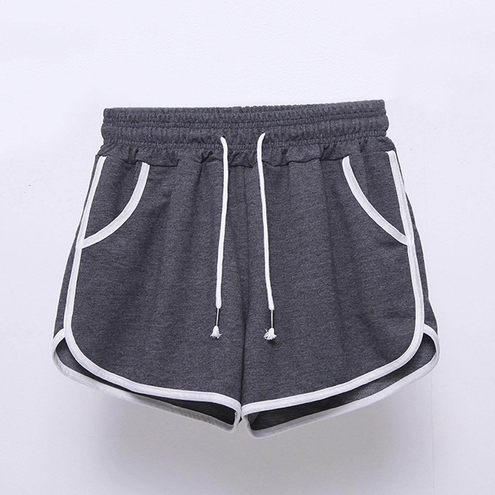 

Жіночі шорти на кулісці з еластичною талією, милі пляжні шорти з кишенями XL