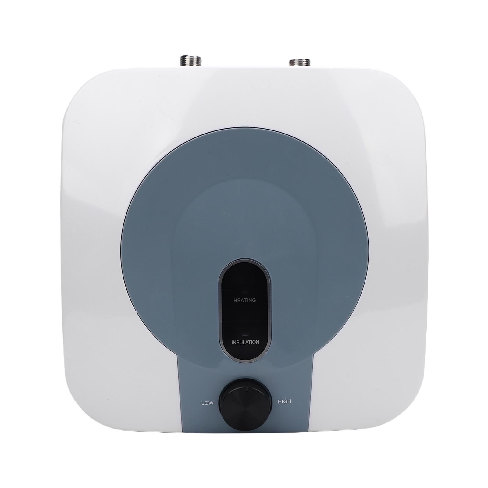 

Water Heater 1500W Electric Water Heating 2.5 Gallon Under Sink Hot Water for RV Kitchen Home Overheat