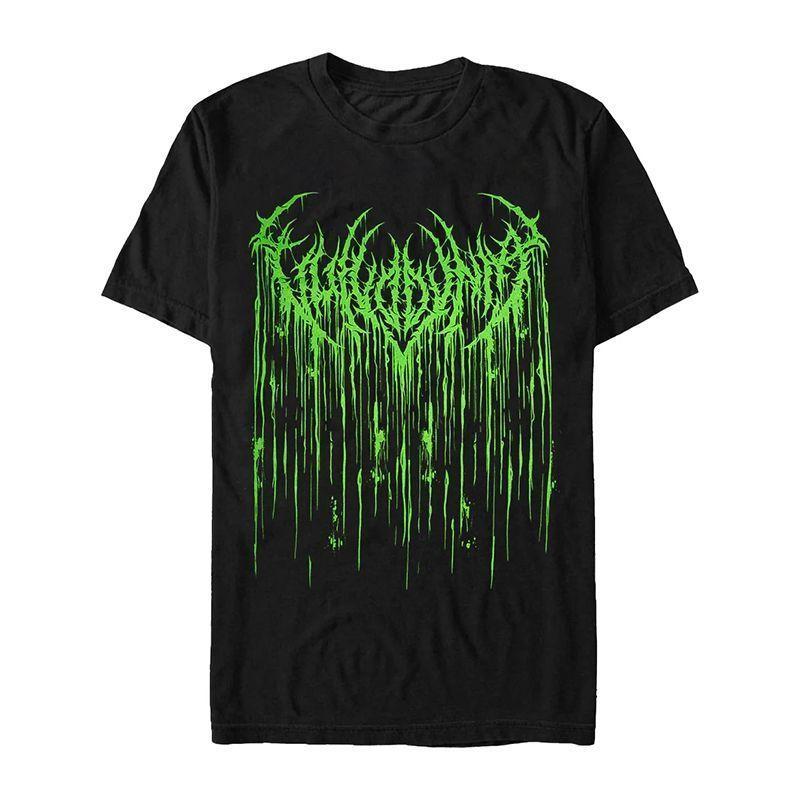 South African Deathcore Band  Dark Metal Style Rock American Loosepleated Shortsleeved Tshirt for Both Men and Women