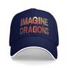 Vintage Imagine Dragons  Tour Golf Cap Unisex Snapback Hat  Daily Workouts Adjustable Fit Sun Caps