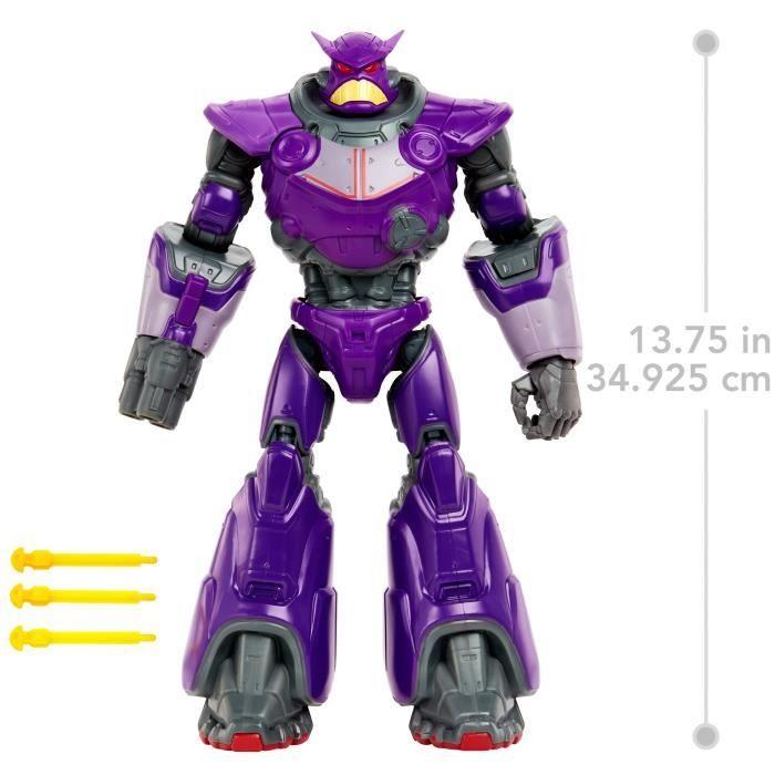 Figurine Buzz - MATTEL - Mega Zurg articulé sons et lumières - Extérieur - Mixte - 3 ans et +