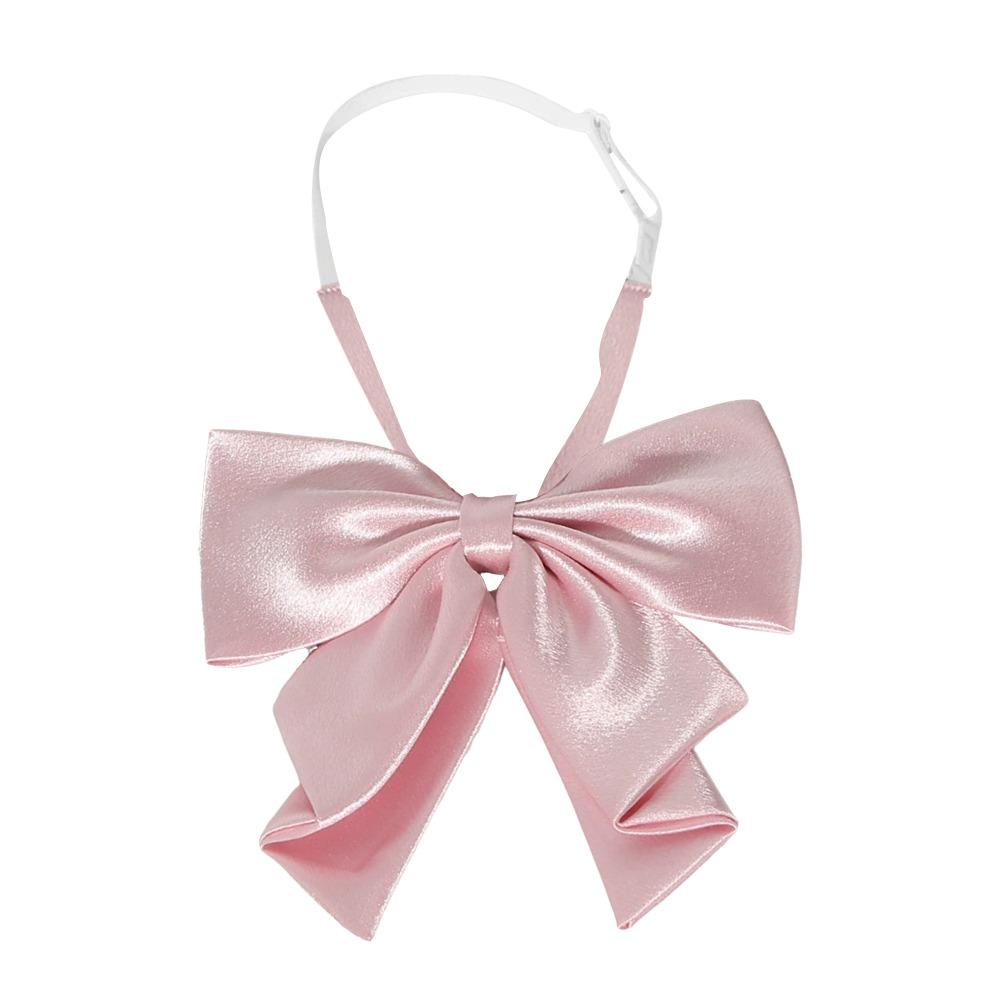 Fashion Uniform Sailor Suit Collar Bowknot Oversized Swallowtail Bowknot  For Women College Girls