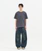 Nontaib Semi Overfit Symbol Comfy T-Shirt (Charcoal)