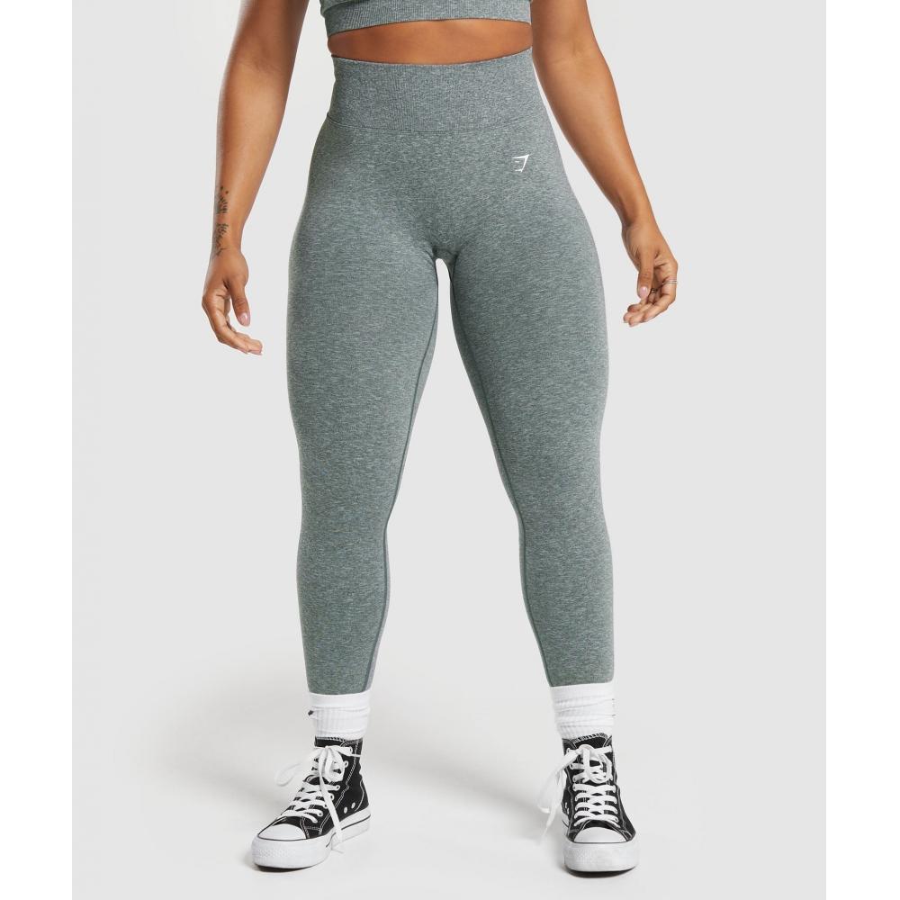 

Gymshark Бесшовные леггинсы Lift Contour Slate Teal White Marl B6A9C TBN4