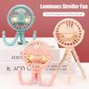 Fan for Cart Stroller Fan Portable Outdoor Fan Clip On for Baby 600mAh USB Rechargeable Handheld Electric Fan for Home 3 Speeds